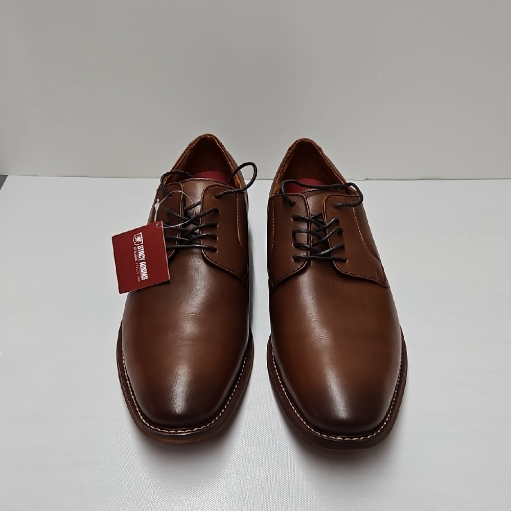 Stacy Adams  Brown Leather Men's Shoes Size 12M